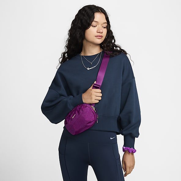 Nike purple fanny pack shop